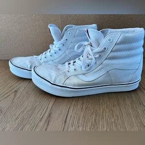 Vans Classic Sk8 Hi White Shoes